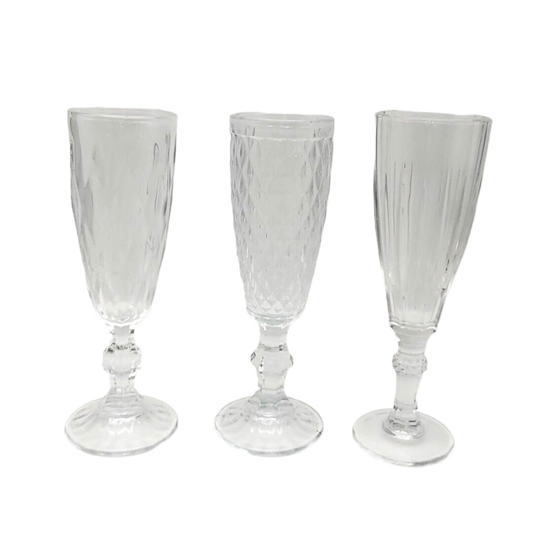 rongteng Creative Glass Sparkling Wine Glasses Tall Champagne Glasses Wine Bar Cocktail Glasses (ask customer service for price)