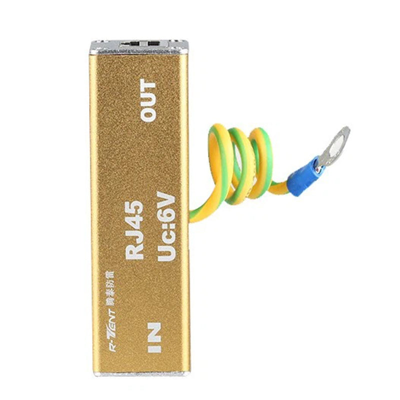 tengtai RJ45 network signal lightning arrester plug-and-play lightning interference equipment security guard (price please ask customer service)
