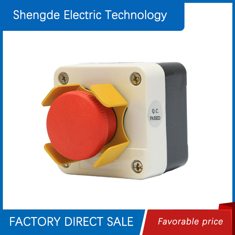 shengde Emergency stop switch (ask customer service for price) Push button switch control box Emergency stop switch box