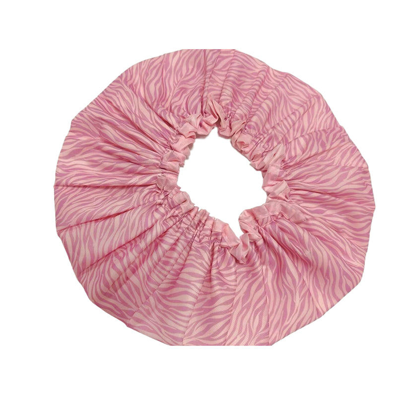 xiaguang double-layered shower cap Thickened and waterproof Adjustable