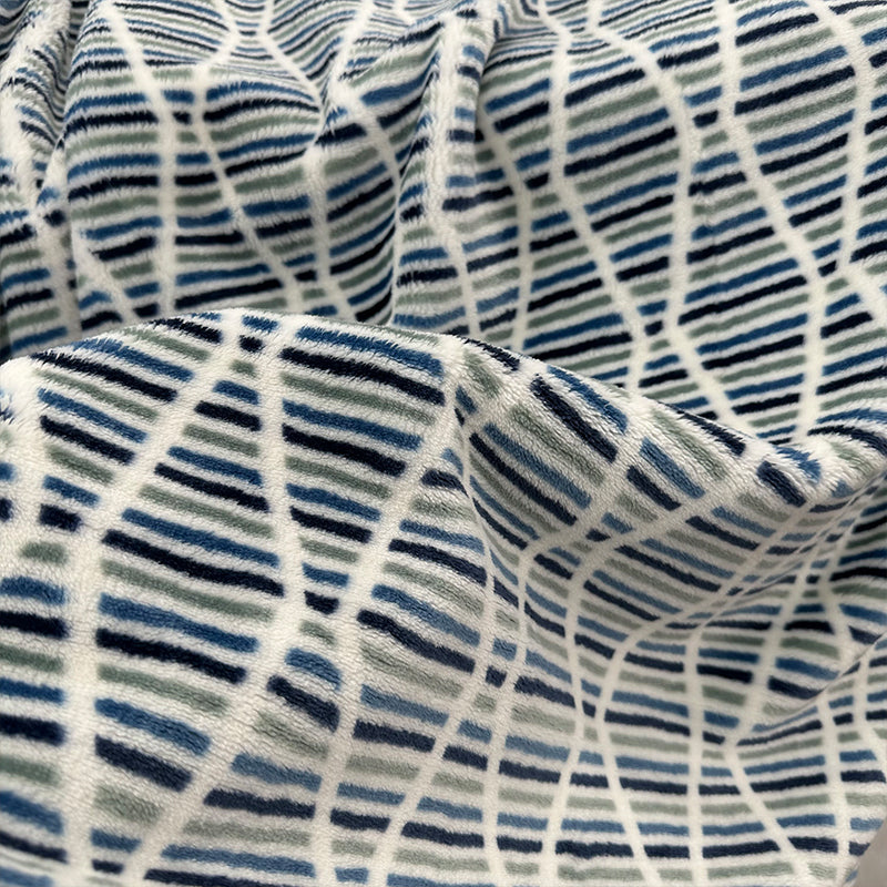 huade Printed Milk Velvet Blanket Thickened warm soft and comfortable all year round