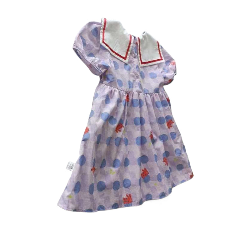 kanghua Layered False Two-Piece Dress