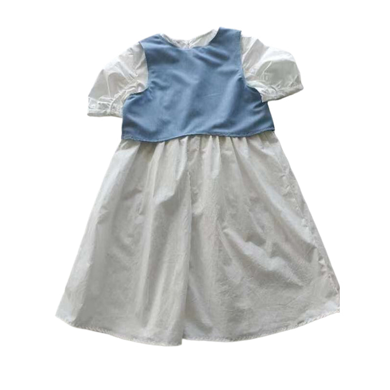 kanghua Chambray two-piece dress