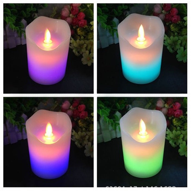 juhui led color changing swinging electronic candle swinging simulation flame (price please ask customer service)