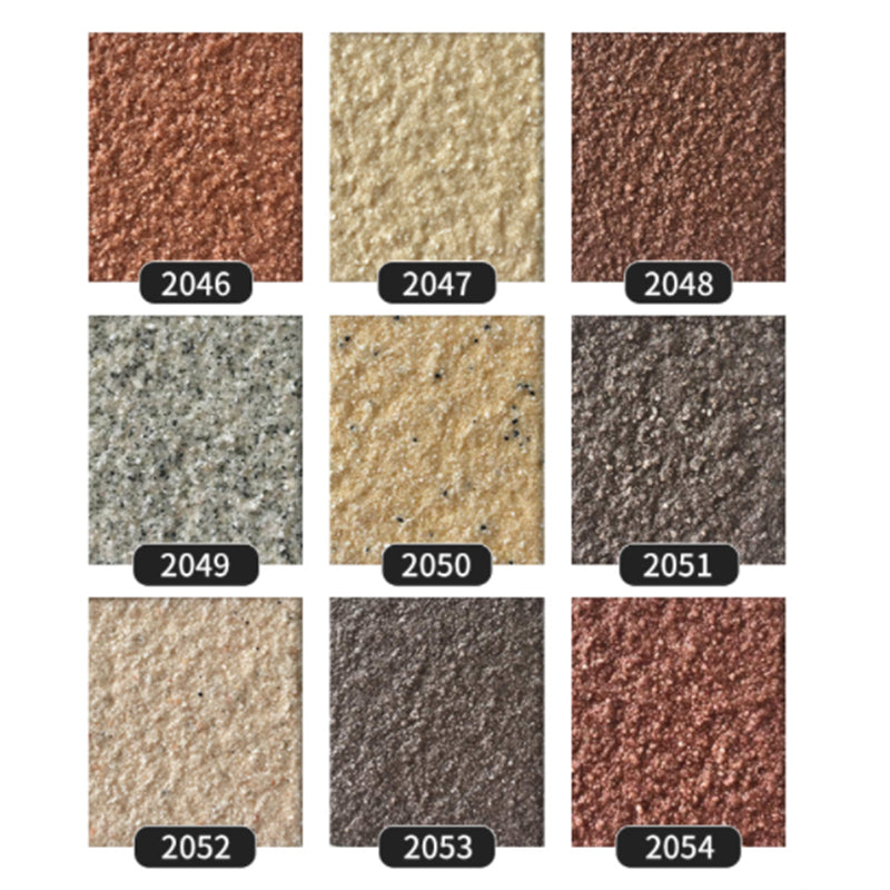 dejia Granite real stone paint (please ask customer service for price) Water sand real stone paint anti-bacterial, anti-mildew, clean taste and environmental protection