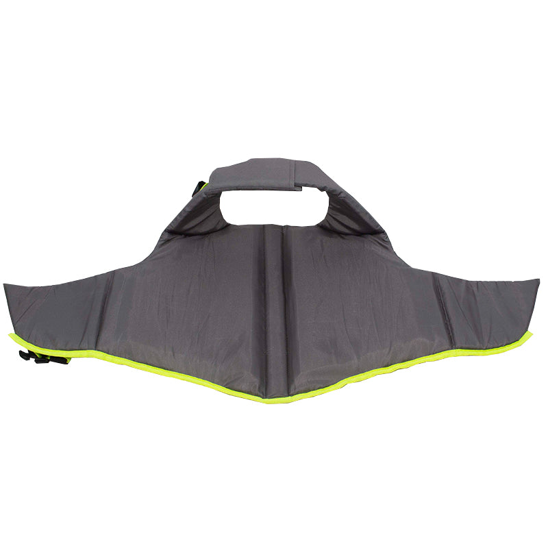 FUZHIWANG Orange swimming vest The dog swims chest and back Easy to float chest and back