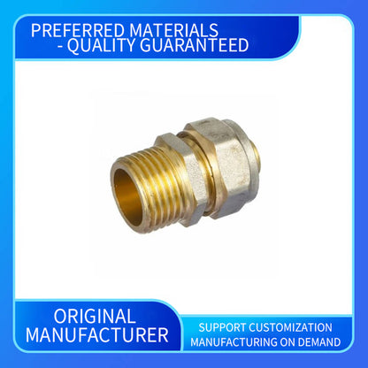 wuling DN10-DN25 brass street water pipe fittings inner and outer wire(ask customer service for price)
