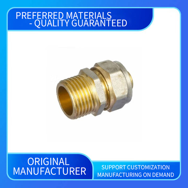 wuling PEX Female Elbow Tee 12 34 Brass Aluminum Plastic Fittings(ask customer service for price)