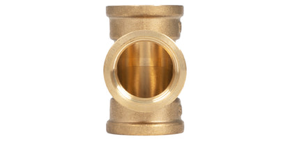 wuling Thickened equal diameter brass female threaded tee elbow pipe fittings(ask customer service for price)