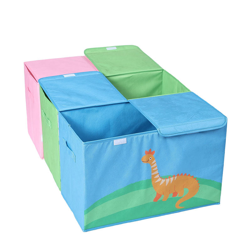 jiayanru Non Woven Large Double Lid Organiser 64*33*42 Dustproof Thickened