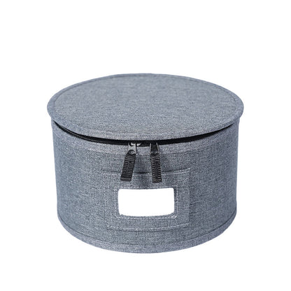 jiayanru Round Bag Set of 5 pessimistic(No.1 round 13*18.5 No.2 round 14*23 No.3 round 15.5*25.5 No.4 round bag 16.5*30.5 5 cup storage 44*34*14.5) Layers Sundry Storage Box