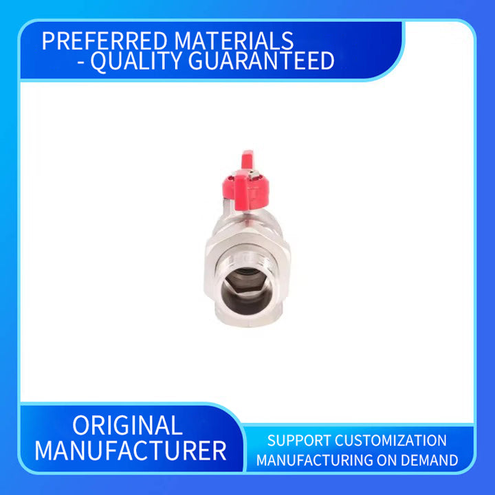 wuling 90 Degree Red Butterfly Handle Brass Nickel Plated Angle Valve(ask customer service for price)