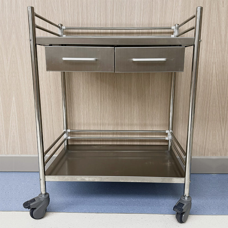 jinlu Stainless steel treatment trolley (ask for price)