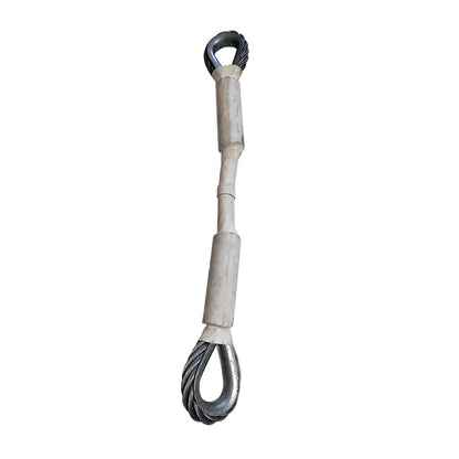jinchao Wooden structure rope in the park (ask customer service for price) Plastic coated steel wire Holding rope Aerial rope