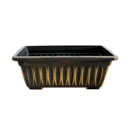 lvxing Rectangular pots Balcony flower pots planting pots rectangular plastic long flower pots planting pots (price please ask customer service)