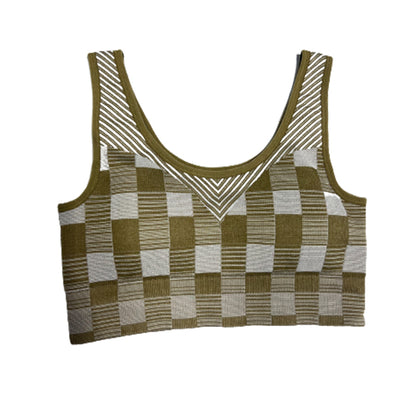 canhong Checked cup bra (price please ask customer service)