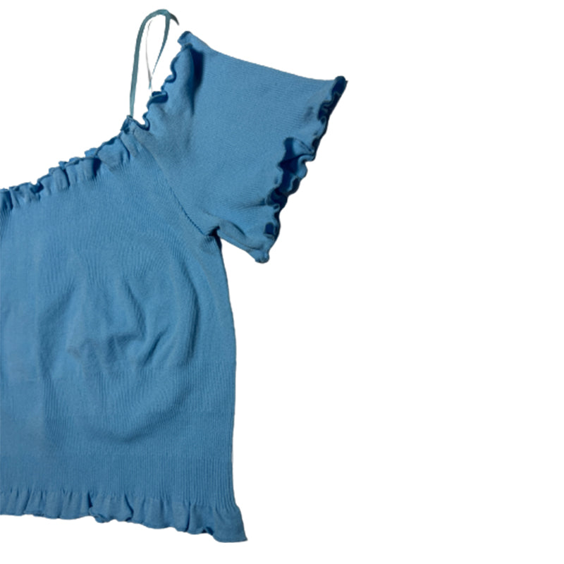 canhong Ruffle short sleeves (price please ask customer service)