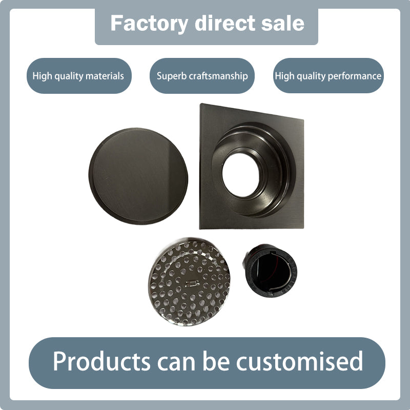 junyujinshu Round Invisible Floor Drain(Price inquiry) Embedded full copper