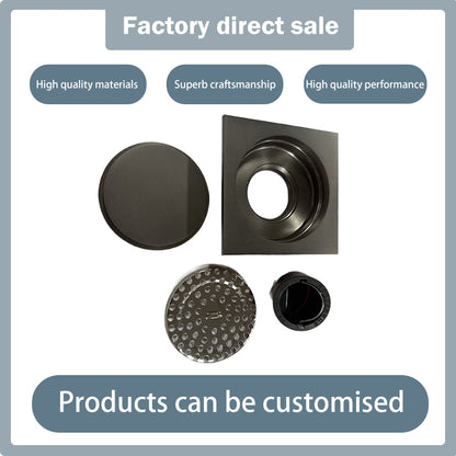 junyujinshu Round Invisible Floor Drain(Price inquiry) Embedded full copper