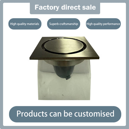 junyujinshu Round Invisible Floor Drain(Price inquiry) Embedded full copper
