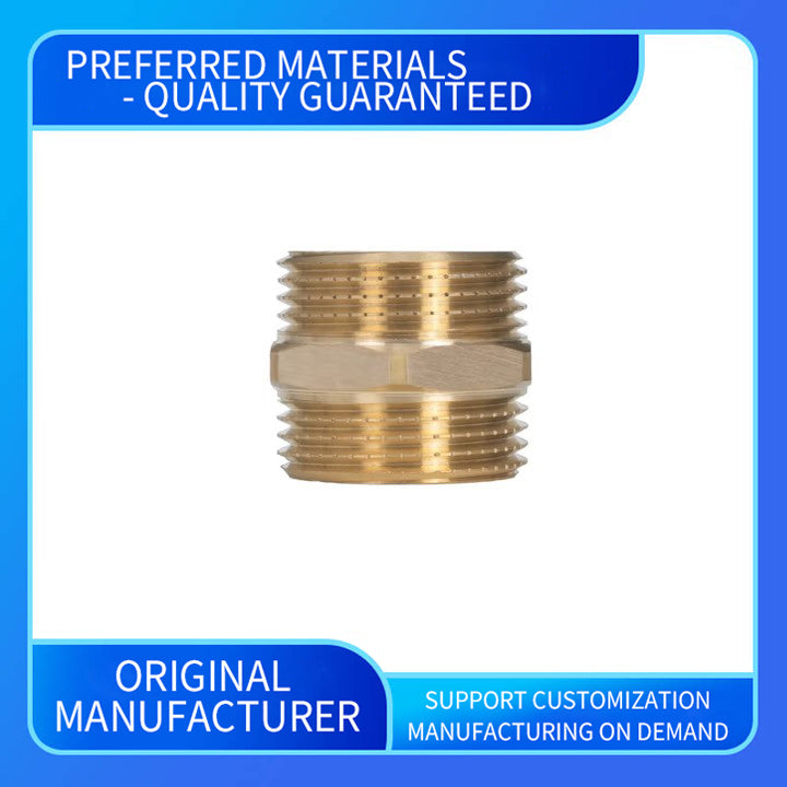 wuling Various sizes of brass isometric reducers with double male wire fittings(ask customer service for price)