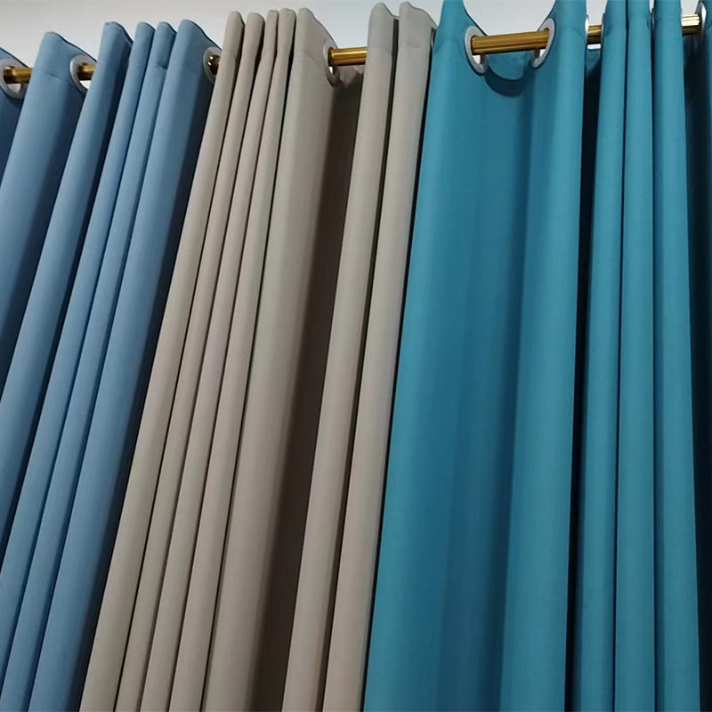 buqiu Curtain 7  Full shading curtains, modern simple sunshade fabric, light luxury cotton and linen curtains
