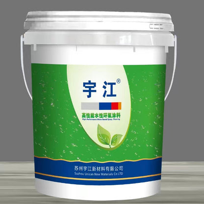 yujiang Water-based epoxy self-leveling floor coating (YJ1018) Wear-resistant, waterproof and mildew proof workshop indoor