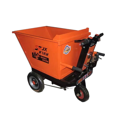 xinpeng Electric hand-pushed inclined bucket truck  Electric wheelbarrow construction site ash hopper truck