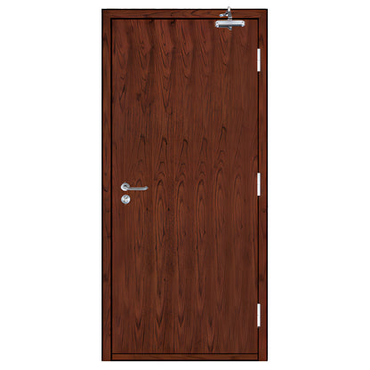 zhenyuan Wooden fire doors (please ask customer service for price)  Class A, Class B, Class C single-door fire door