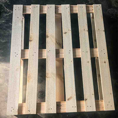 xinhong Solid wood pallets (export/domestic) (please ask customer service for customized product prices)  Fumigation Free Export Pallet Warehouse Moisture Barrier Forklift Pallet
