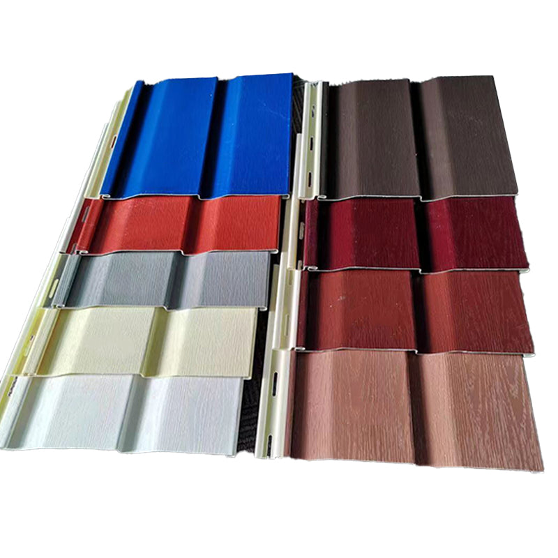 qiusha ASA two-color co-extruded PVC exterior wall panel