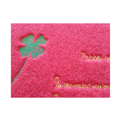 Xulong carpet industry   Coarse silk embroidered sheet  Household anti-skid floor mat, living room carpet