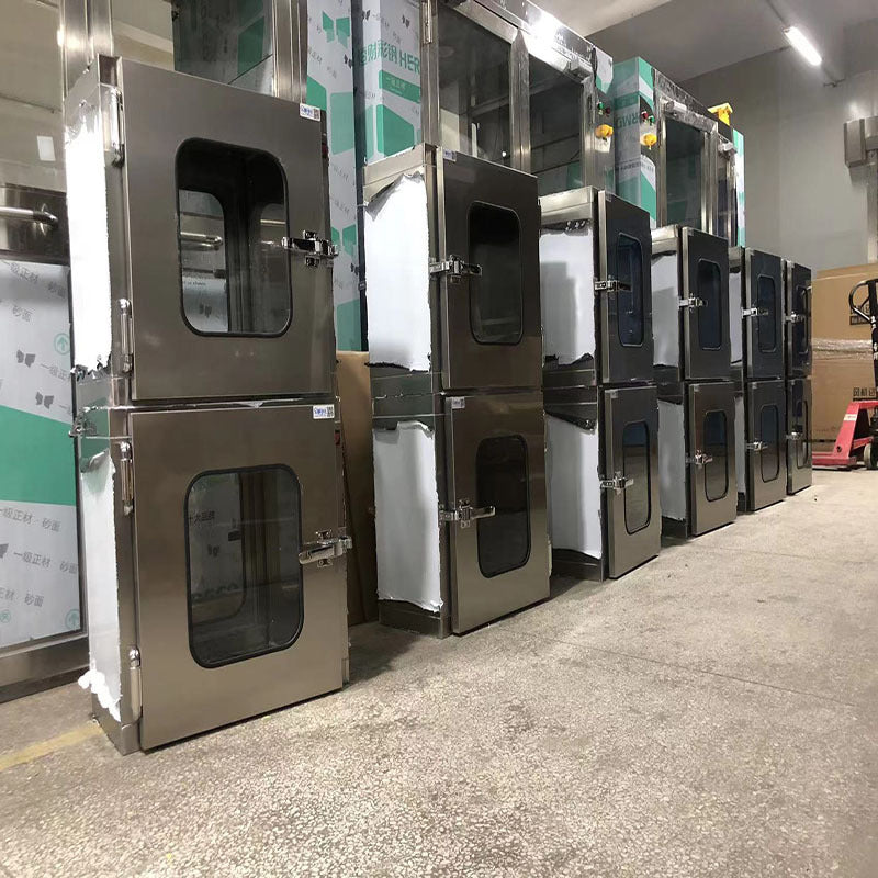 fuxin Transfer window (ask customer service for price)  Mechanical interlocking transfer window Stainless steel purification transfer window