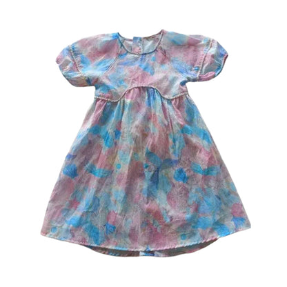 kanghua Girl's Printed Dress