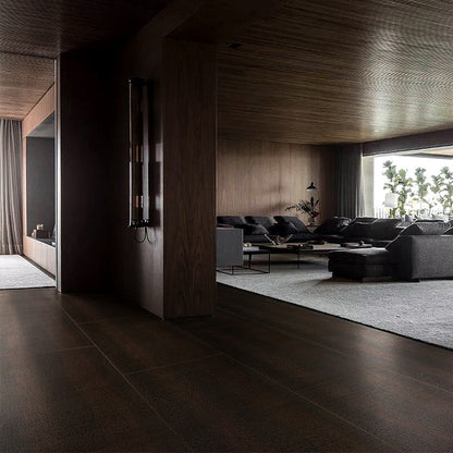 HANJING Medieval wabi-sabi style composite wood flooring anti-moisture and anti-bacterial (ask customer service for price)