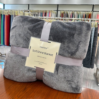 huade Cationic Flannel Blanket  Double blanket sofa blanket thickened and enlarged