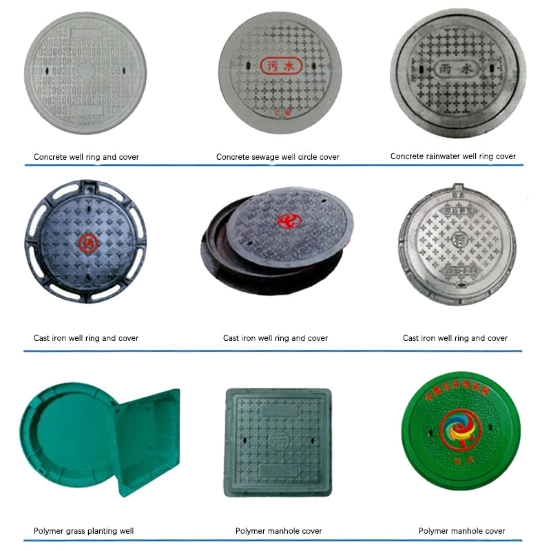 yangfan Well ring manhole cover (please ask customer service for price)  Composite resin ditch cover sewer manhole cover