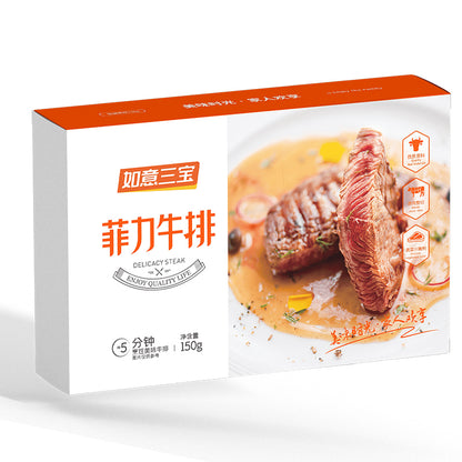 ruyisanbao  Filet mignon is tender and nutritious and can be cooked in a variety of ways.