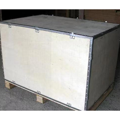 fujiayuan Steel belt box (please ask customer service for the price of customised products)  Wooden box with steel belt wrapped edges