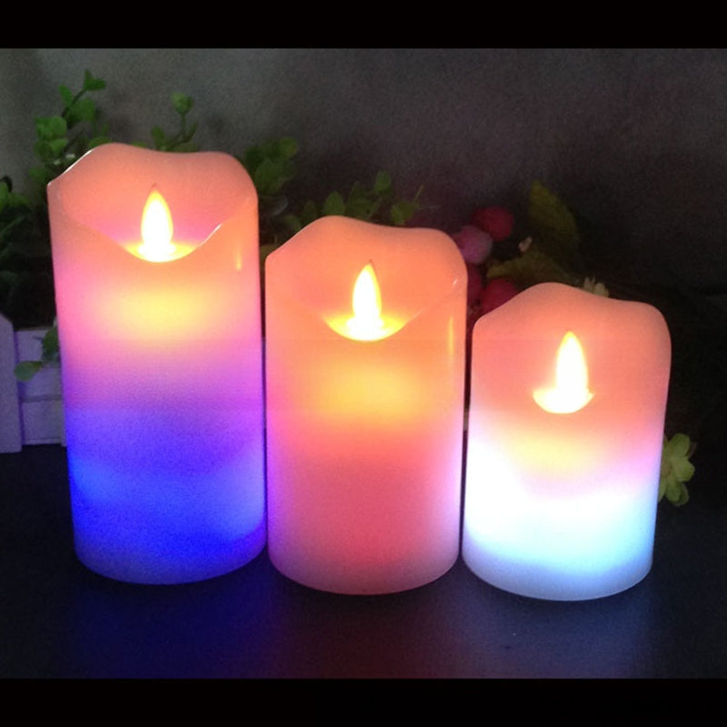 juhui led color changing swinging electronic candle swinging simulation flame (price please ask customer service)