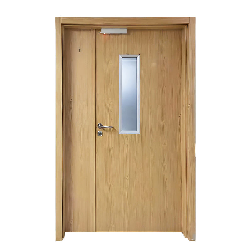 dongqiang Wood grain steel fire door (please ask customer service for customized product price) flameproof entrance door double door