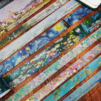 jinxiang The World of Oil Painting fantasy color Decorative materials washi tape（Starting from 112）
