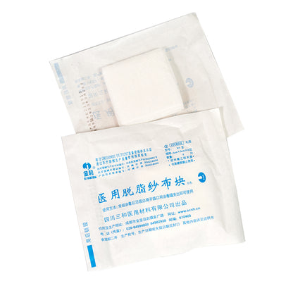 sanhe Medical Degreased Gauze Blocks Aseptic individual packaging Disinfection adjuvant