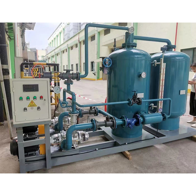 changrunde Condensate recovery machine 10-15T double tanks and double pumps frequency inverter sealed negative pressure type (pump 1 ready 1) with (price please ask customer service)