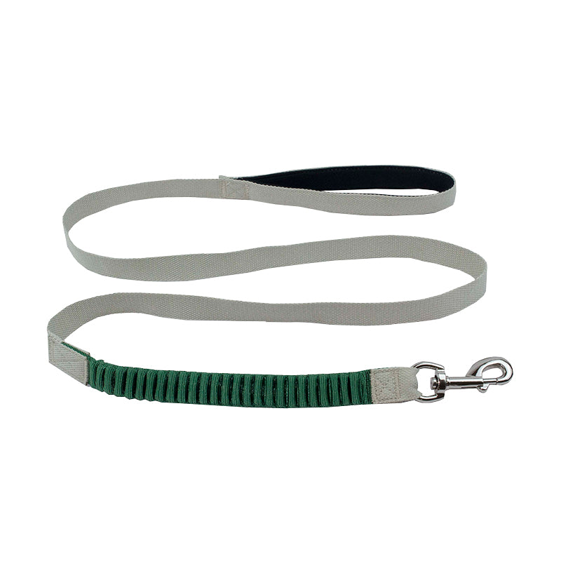 FUZHIWANG Dark green collar and Dark green lead rope Dog leash choker  Outdoor Dog Leash Multi-function Leash