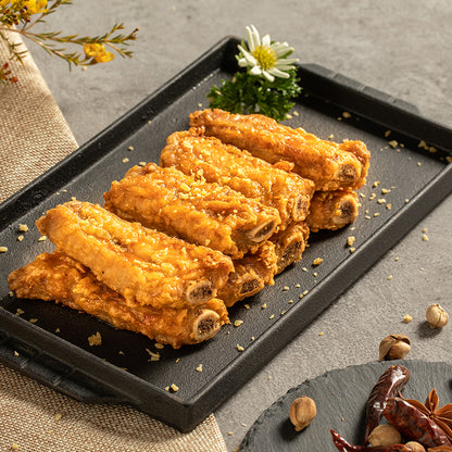ruyisanbao Garlic Ribs Imported pork ribs with a rich garlic flavour.