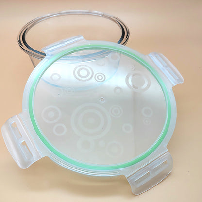 rongteng Commuter microwaveable bowl glass lunch box insulated bento (ask customer service for price)