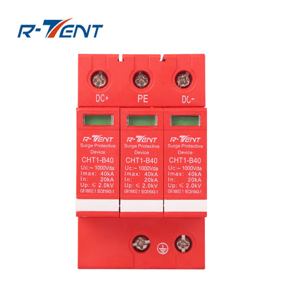 tengtai DC Surge Protector Power Surge Protector 3P 40KA