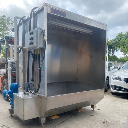 qiangsheng Paint spraying water curtain cabinet (customized product price please ask customer service) environmentally compatible Powder Spraying Dust Cabinet Water Circulation Air Purification