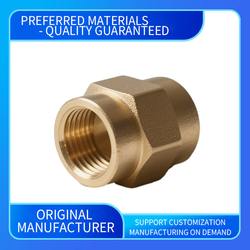 wuling Customized PN25 brass hex nipple copper male pex tube connector water connection fittings NPT reduction parts accessories gas water(ask customer service for price)